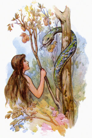 eve and serpent