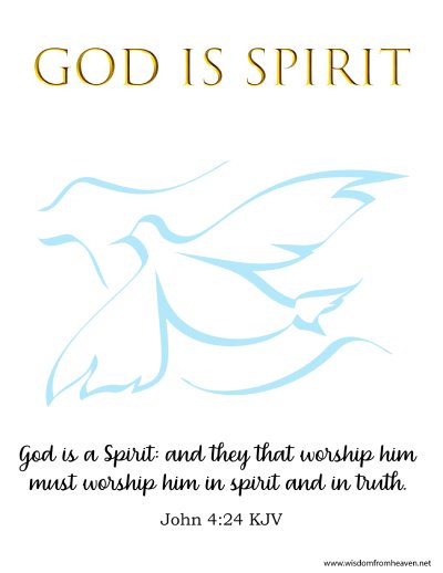 God is Spirit