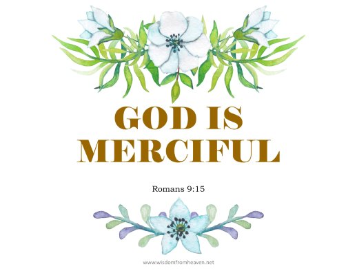 god is merciful