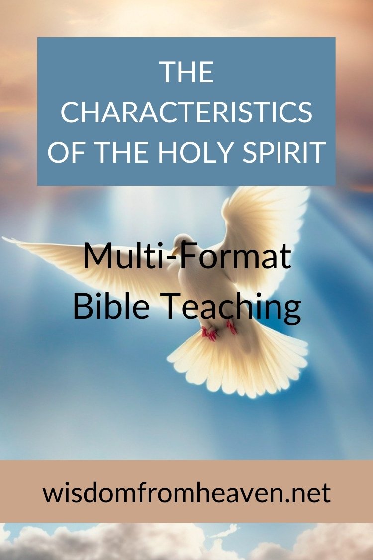 characteristics of the holy spirit pinterest image