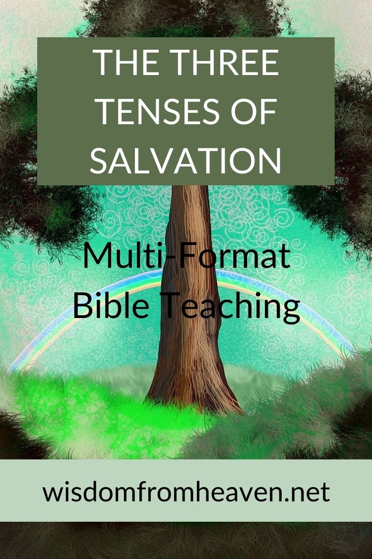 three tenses of salvation pinterest image