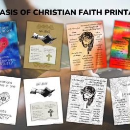 basis of christian faith printables