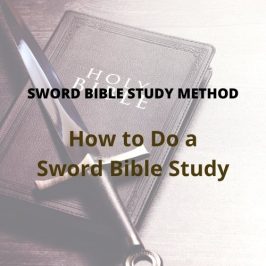 sword bible study method 2