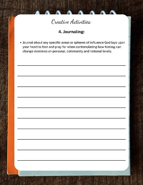 journal printable day 15