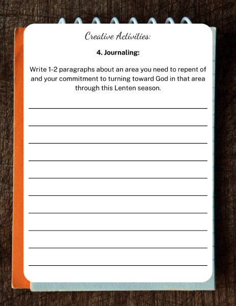 journal printable