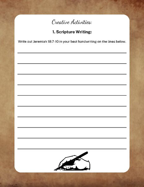 scripture writing printable day 15