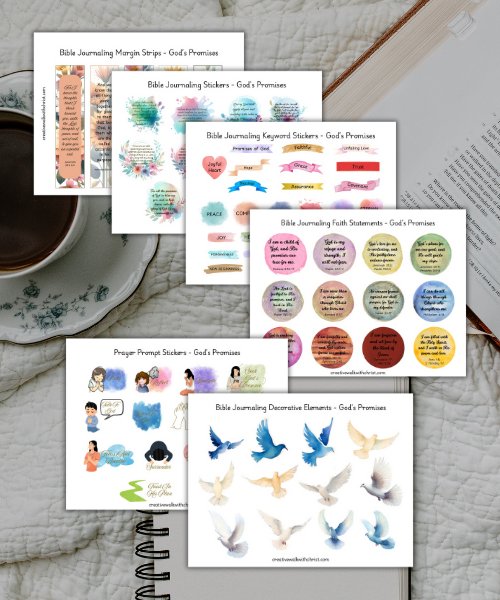 god's promises bible journaling printables