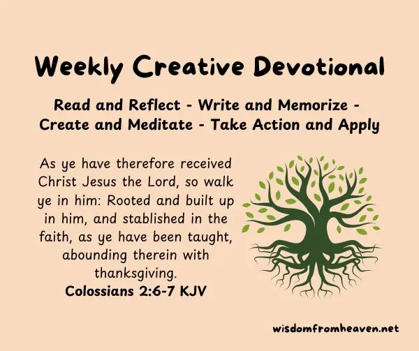 weekly devotionals
