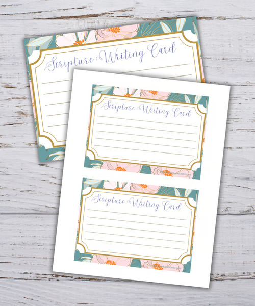 scripture cards