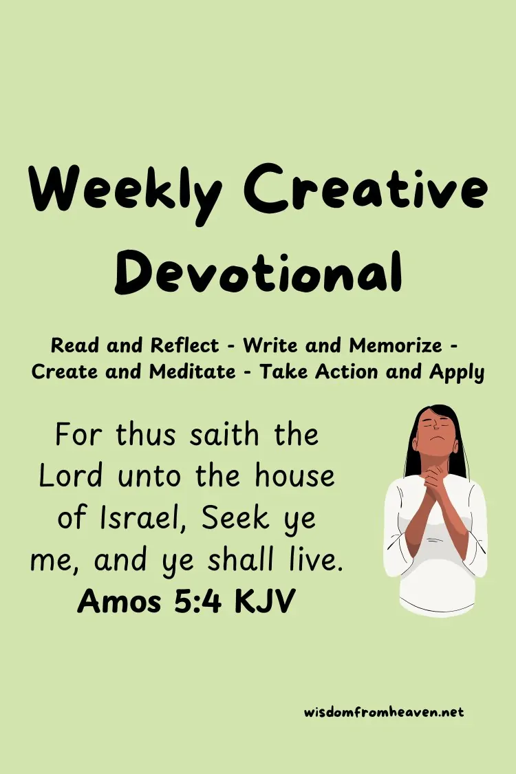 weekly devotional pinterest