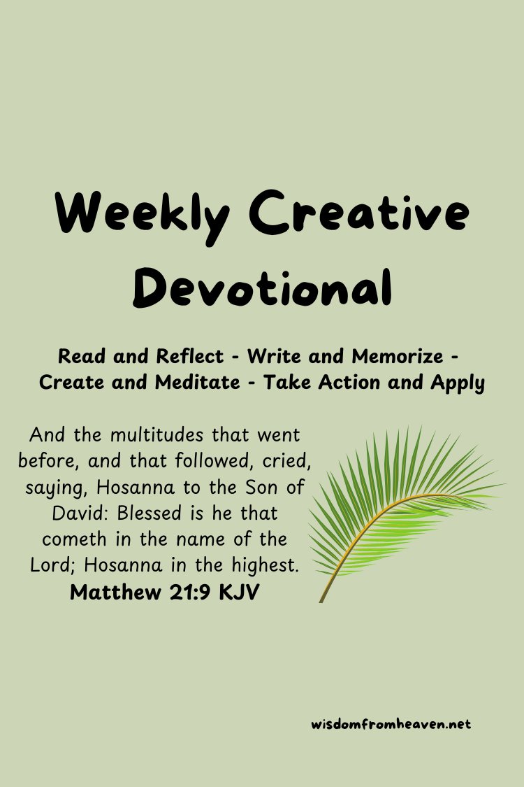 weekly devotional pinterest