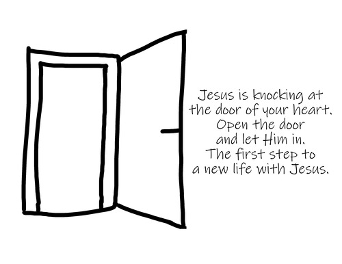 jesus opens the door for you