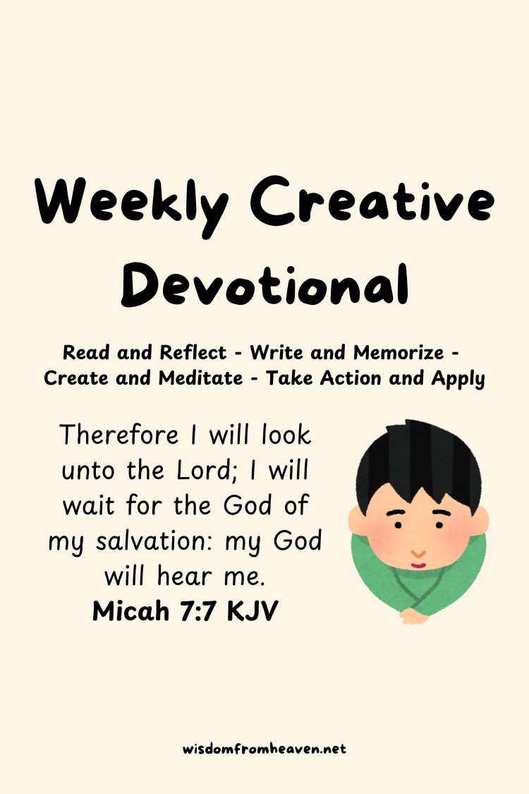 weekly devotional pinterest