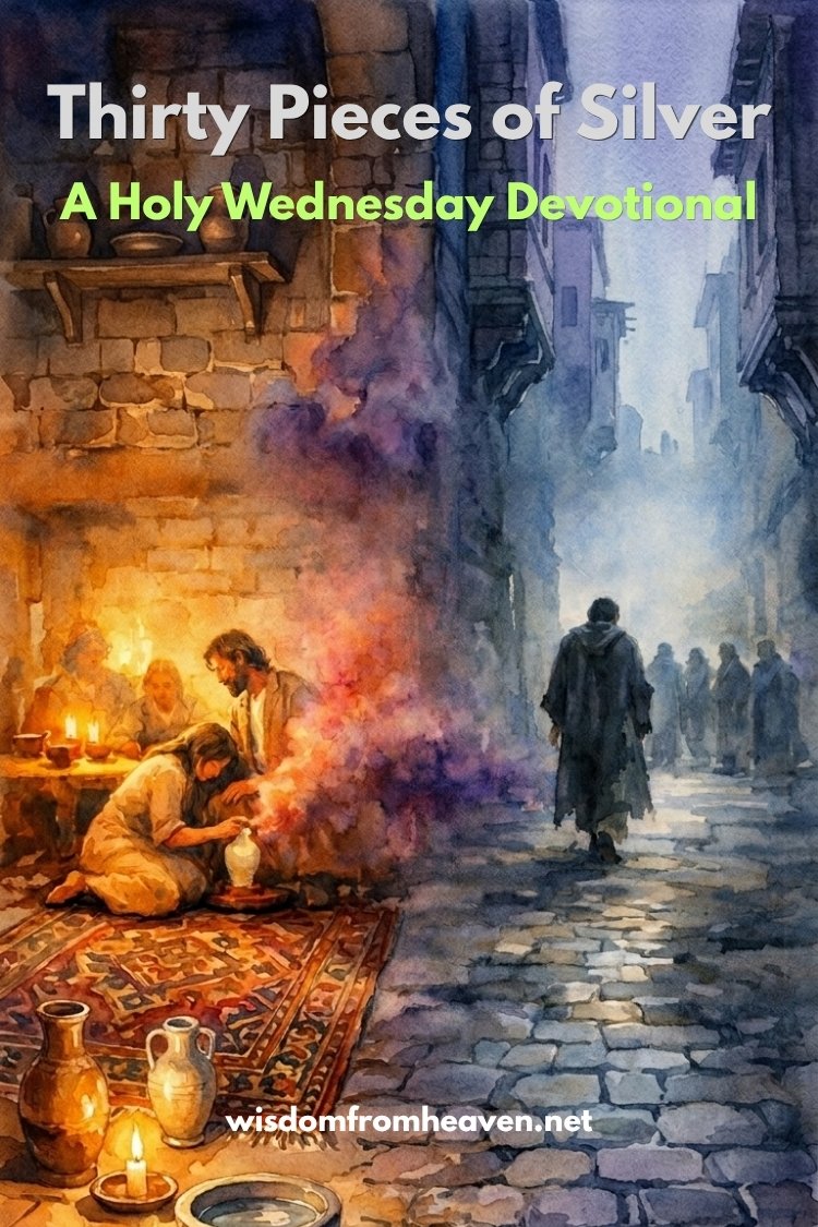 holy wednesday pinterest image